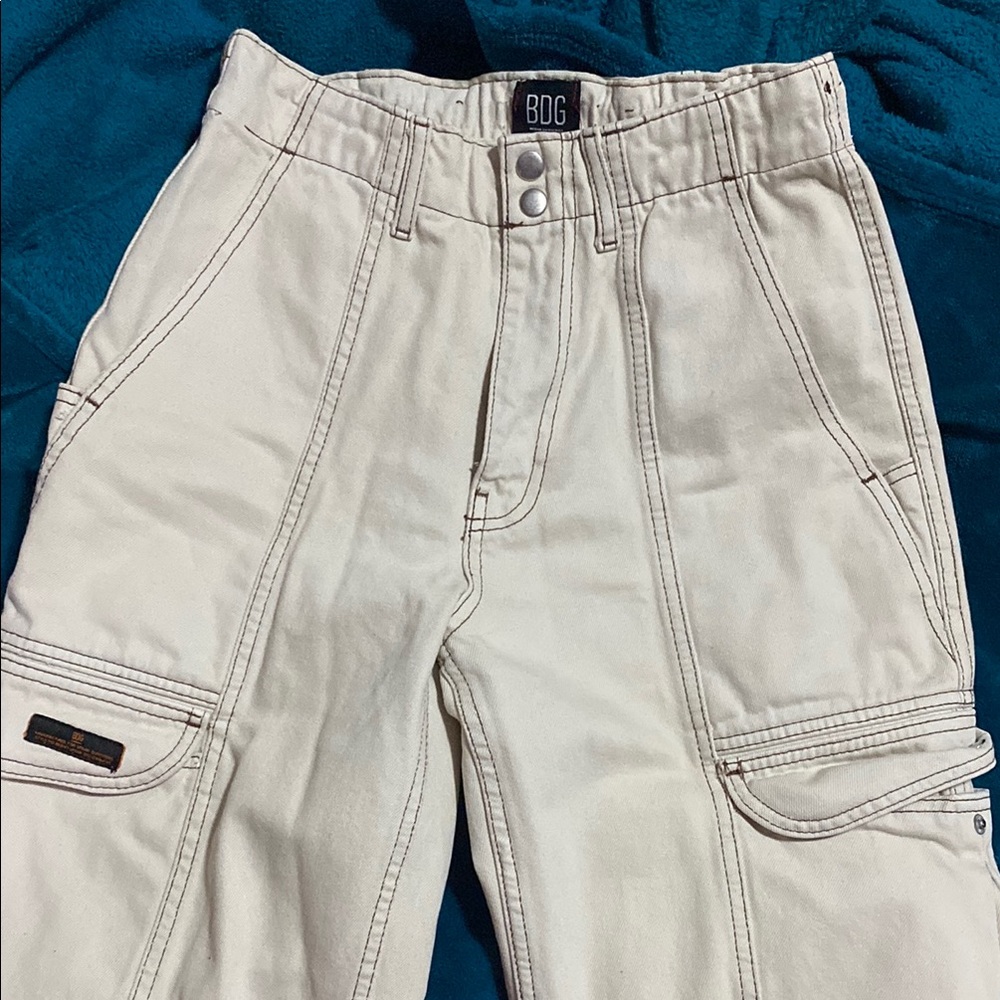 Bdg Off-White Utility Pants